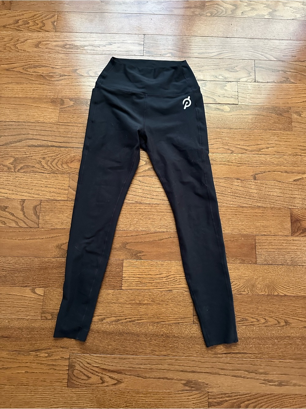 Peloton Black Cadent Performance Leggings Womens Small Cycling Active Ankle